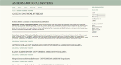 Desktop Screenshot of journal.amikom.ac.id